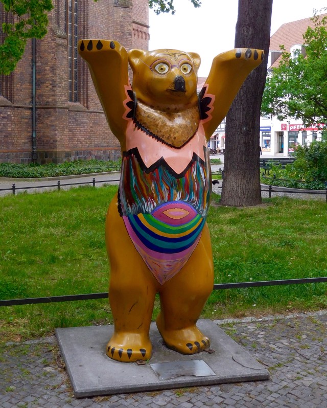 Berlin - bear in tutu