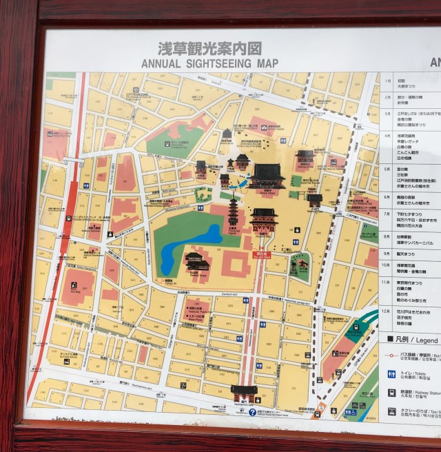 Asakusa map