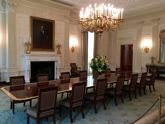 Abe sez "Eat your peas"